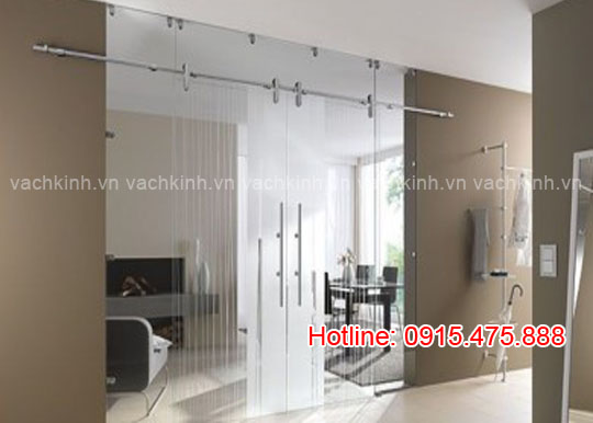 Vách kính nội thất tại Đội Cấn