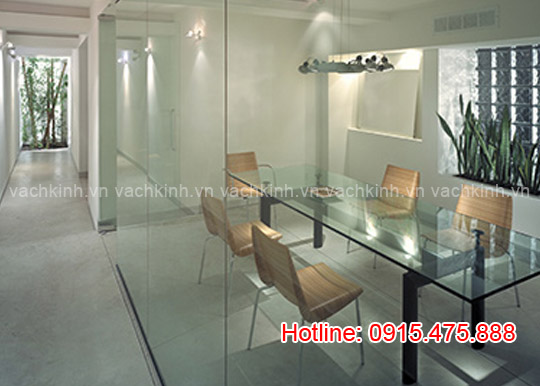 Vách kính nội thất tại Vĩnh Tuy