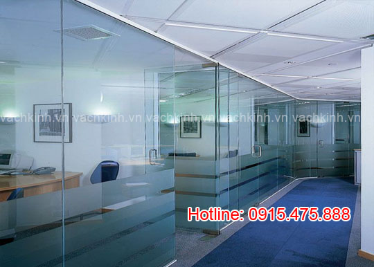 Vách kính nội thất tại Hoàng Liệt