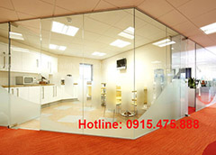 Làm vách ngăn kính tại Đông Anh