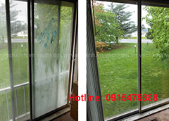 Cửa kính tại Thượng Đình