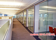 Thiết kế vách kính tại Nghĩa Đô