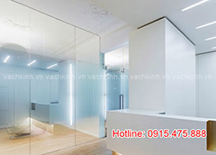 Thiết kế vách kính tại Phương Liên