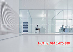 Thiết kế vách kính tại Mộ Lao