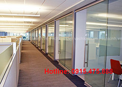 Vách kính giá rẻ tại Mê Linh