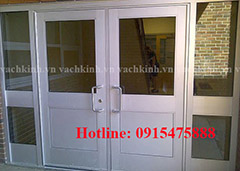 Làm cửa nhôm tại Thạch Bàn