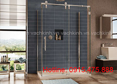 Vách tắm kính đẹp tại Nam Từ Liêm