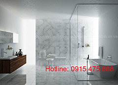 Vách tắm kính đẹp tại Thường Tín