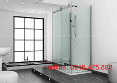 Vách tắm kính đẹp tại Lĩnh Nam