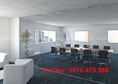 Vách kính cường lực giá rẻ tại Tây Tựu