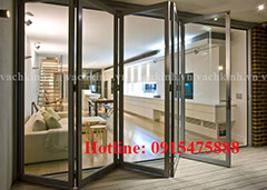Cửa nhôm đẹp tại Cống Vị
